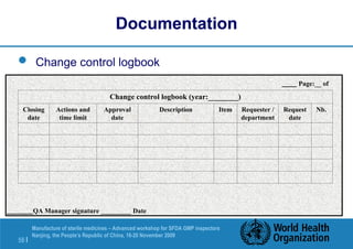 Pharmaceuticals Change Control power point.ppt