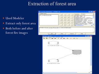 Change Detection Of Forest Fire In Los Angeles | PDF