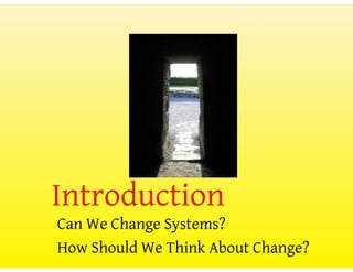 Change frameworks slides | PDF