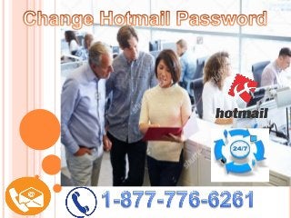 With the help of Change Hotmail Password @ 1-877-776-6261 you can solve the problems of the Hotmail account