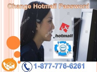 With the help of Change Hotmail Password @ 1-877-776-6261 you can solve the problems of the Hotmail account
