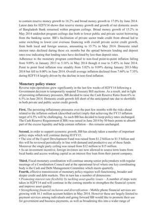 Change in monetary policy last 5 years in Bangladesh | PDF