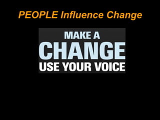 PEOPLE Influence Change 