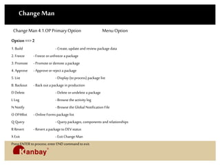 Change man | PPT