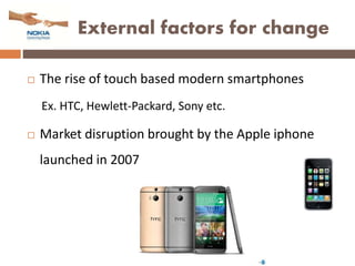 Strategic Change management Practice of Nokia | PPTX