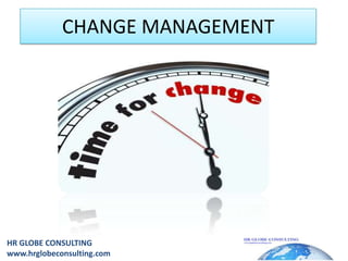 CHANGE MANAGEMENT HR GLOBE CONSULTING www.hrglobeconsulting.com 