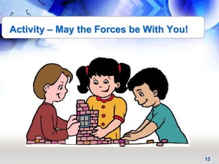 13
Activity – May the Forces be With You!
 