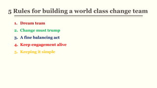 Change management | PPTX