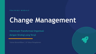 Comprehensive Change Management Training: Leading Organizational ...