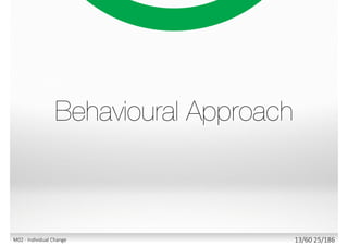 13/60 25/186M02 - Individual Change
 