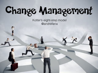 Kotter’s eight-step model
@andrefaria
Change Management
 