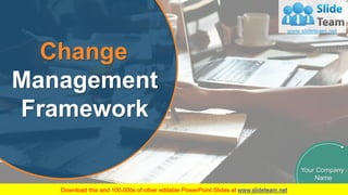 Change
Management
Framework
Your Company
Name
1
 