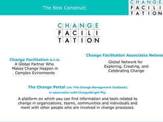 The New Construct Change Facilitation s.r.o . A Global Partner Who  Makes Change Happen in Complex Evironments Change Faci...
