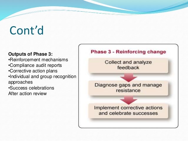 change management in an organisation In today’s organizations, the rate of change has never been more rapid or more constant whether the change is a small one, like the implementation of a new system, or a much bigger one such as a company takeover or merger, the way that change is managed makes all the difference to its success or failure. change management in an organisation In today’s organizations, the rate of change has never been more rapid or more constant whether the change is a small one, like the implementation of a new system, or a much bigger one such as a company takeover or merger, the way that change is managed makes all the difference to its success or failure.