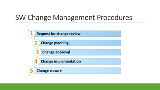 Change management in Software Engineering | PDF