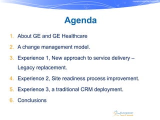 GE Healthcare case study at the European Lean IT Summit | PPS