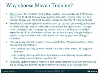 Change takes place all of the time, but to ensure that the right changes happen needs skill and understanding of how change should be planned, managed and controlledChange Management Explained – Skills Guide