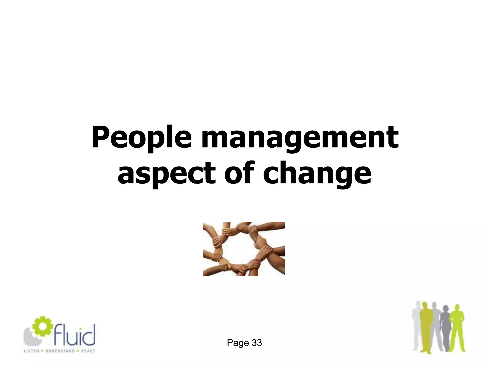 To keep costs down, go for maximum utilisation of your venue. Rent equipment, look at innovative ways of running a contract, and always have an open/competitive bid for the delivery. With competition you get innovation, and a good pacePage 15Learn to love change