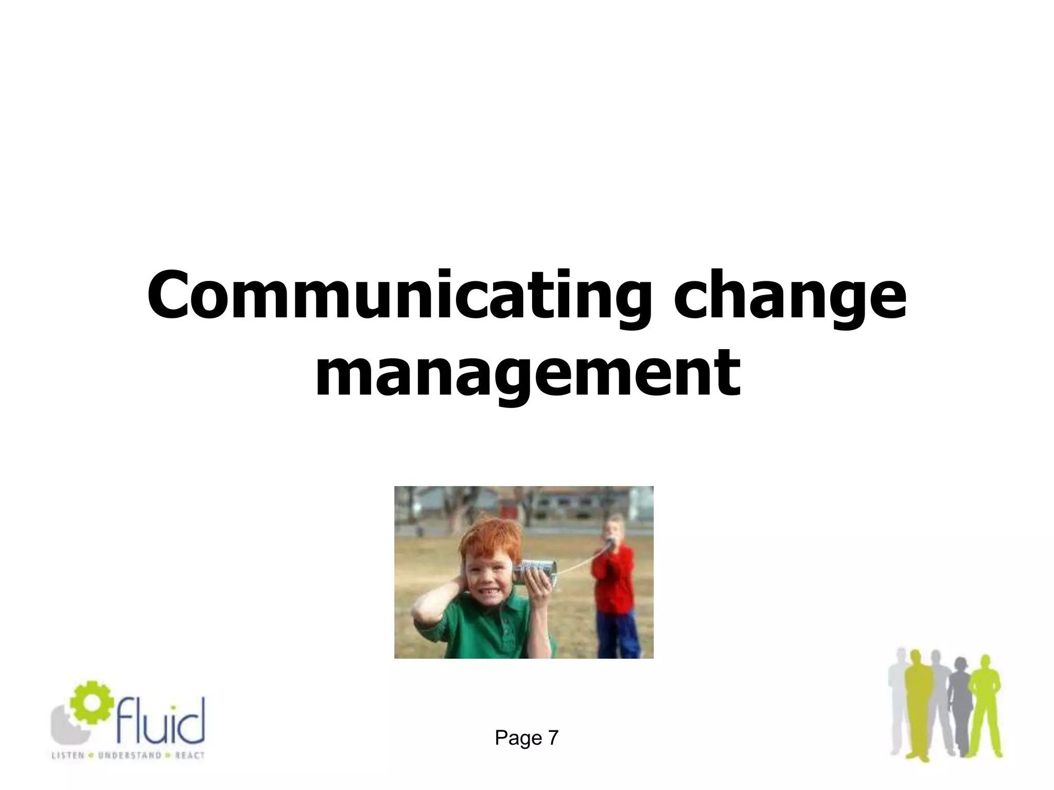 Page 6Change strategiesWhat’s the problem