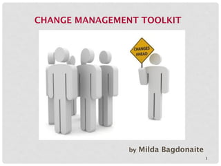 1
by Milda Bagdonaite
CHANGE MANAGEMENT TOOLKIT
 
