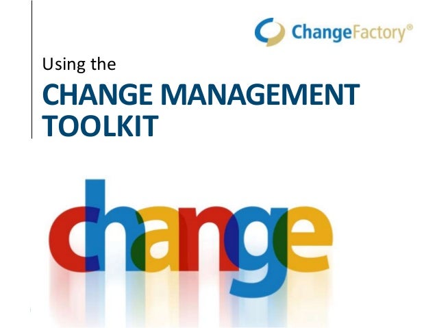 Making Change Tool Change Management Toolkit Pdf _ Program, Project and Change Management ...