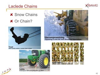 Laclede Chains
  Snow Chains
  Or Chain?




                 42
 