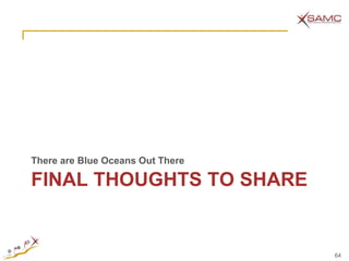 There are Blue Oceans Out There

FINAL THOUGHTS TO SHARE


                                  64
 