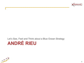 Let‘s See, Feel and Think about a Blue Ocean Strategy

ANDRÉ RIEU


                                                        8
 