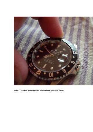 PHOTO 11 / Les pompes sont revenues en place - à 19H53
 