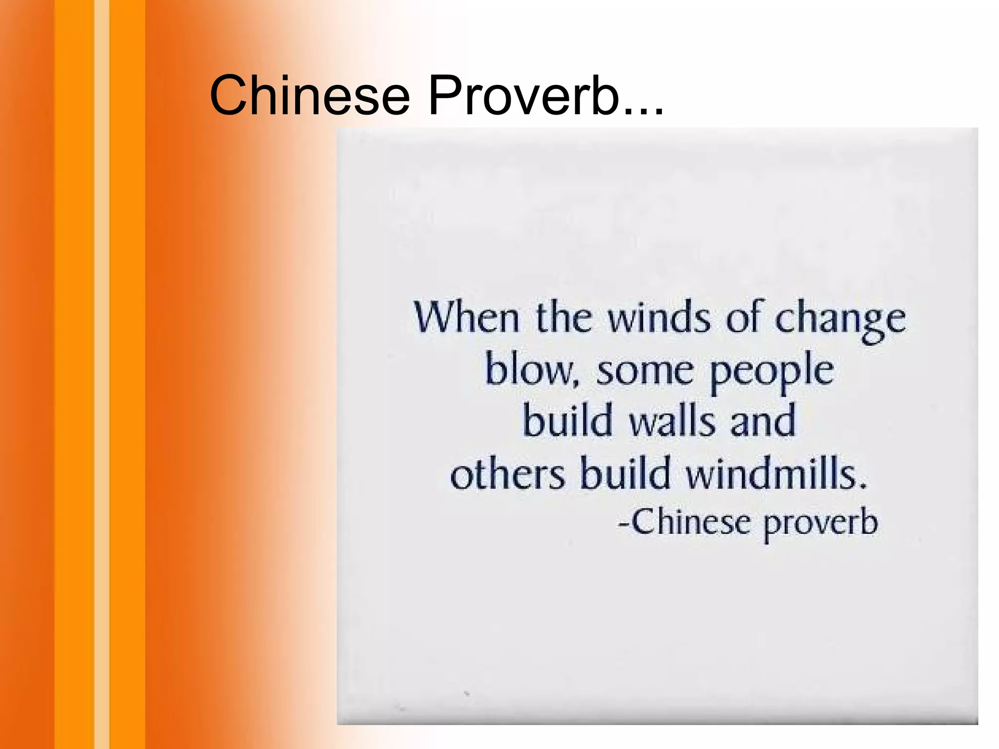 Chinese Proverb...
 