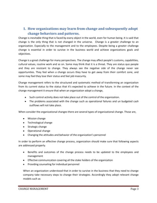 Change mgt assignment | DOCX