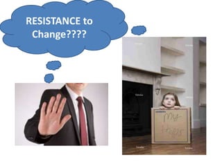 RESISTANCE to
 Change????
 