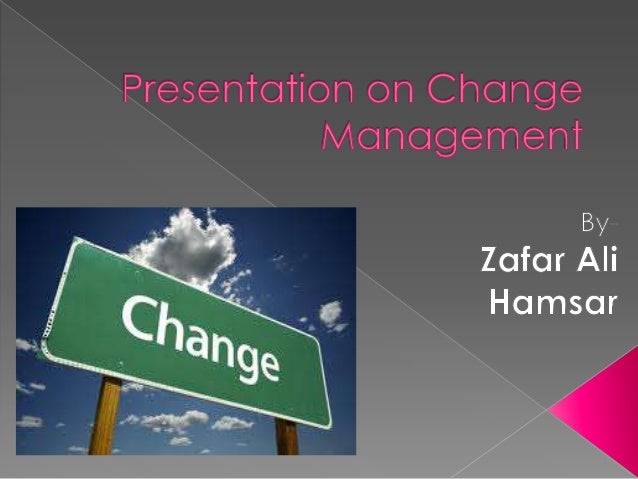 change management ppt