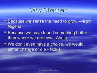 Change Management and Organizational Growth