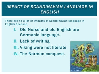 Norman Language Changes Change of language in english | PPTX
