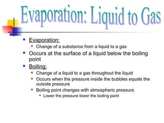 Change of state | PPT