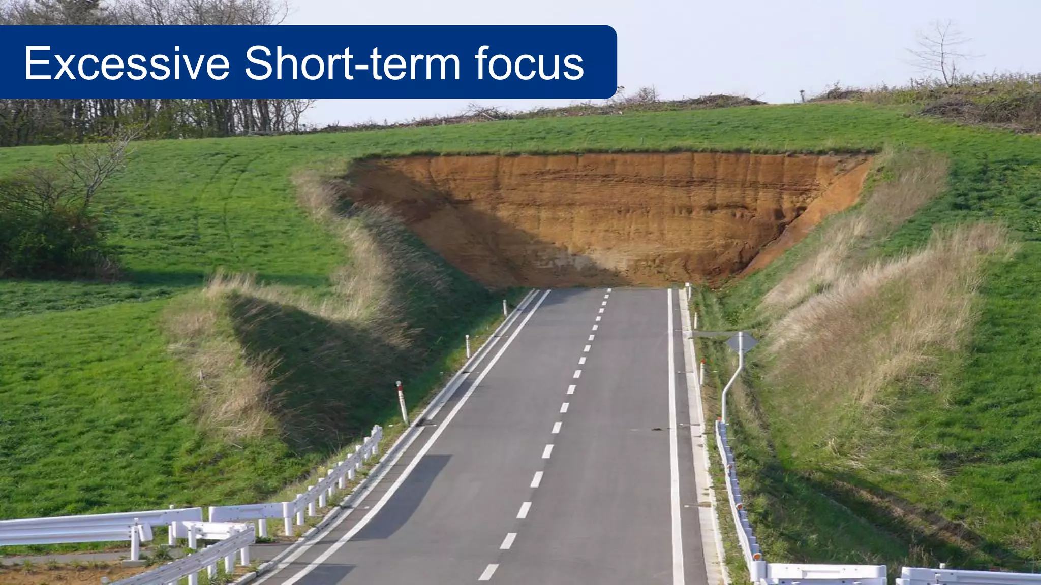 Excessive Short-term focus
 