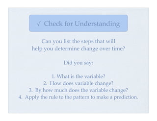 Setting Change Over Time Change over time | PDF