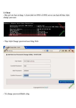 Change password user ad 2k8r2 by web | DOCX