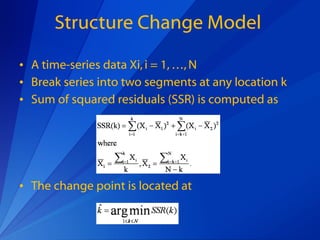 Change Point Analysis | PPT