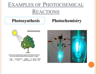 Photochemistry Examples Changes | PPTX