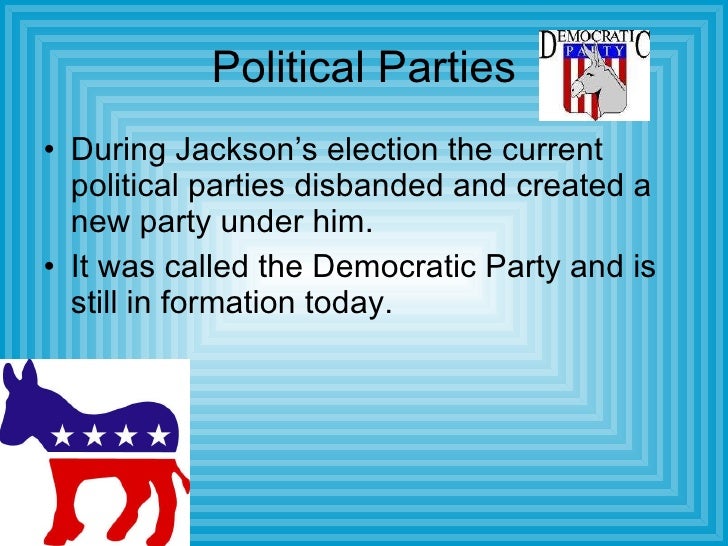 changes during andrew jacksons presidency presidency chart andrew jackson