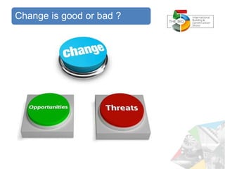 Change is good or bad ?
 