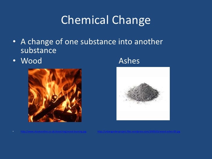 Changes In Matter