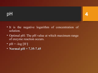 Changes in pH of body | PPT