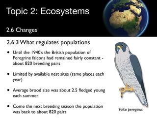 Regulating populations