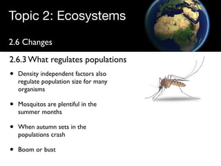 Regulating populations
