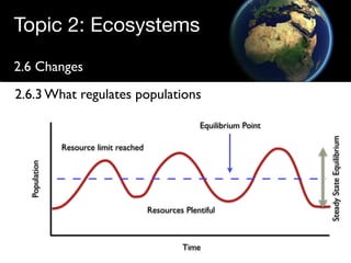 Regulating populations