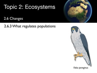 Regulating populations