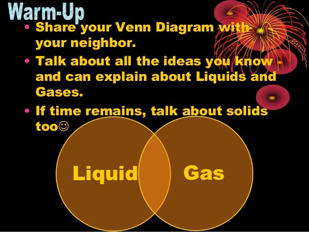 changes of state notes endothermic and exothermic venn diagram